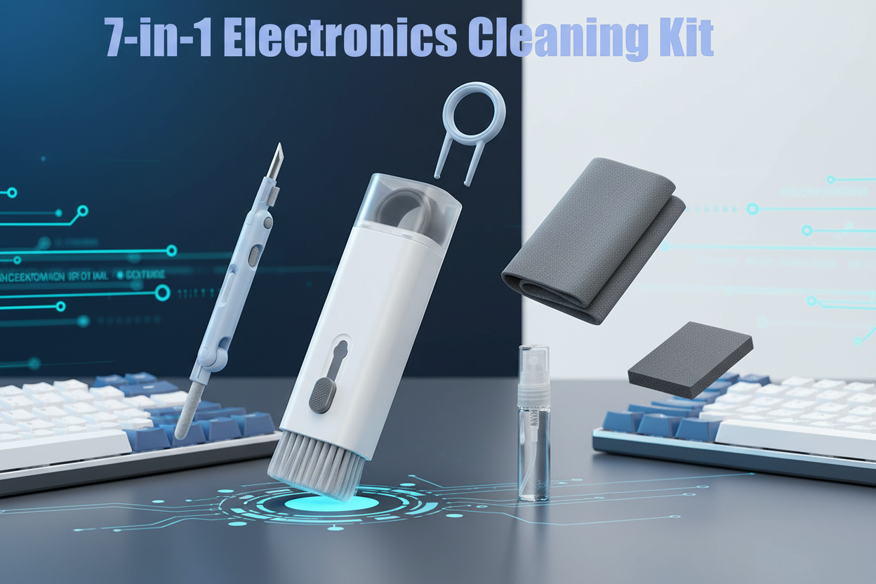 7-in-1 Tech Cleaning Kit Dynamic Showcase