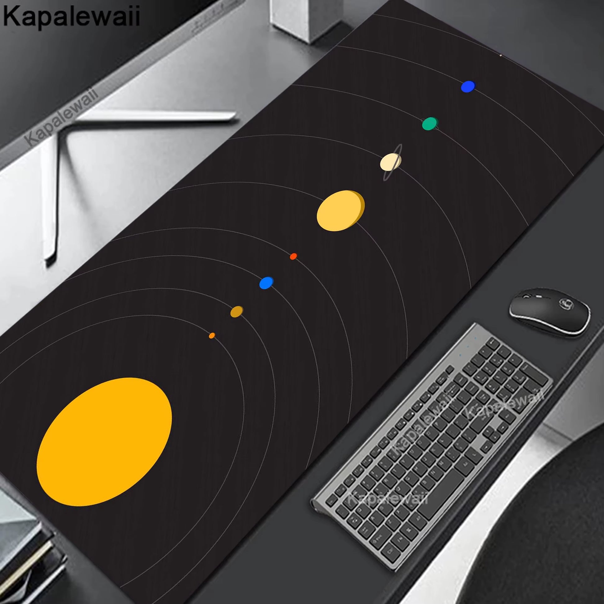 Extended Mouse Pad Big Gaming Mouse Pad Rubber Mouse Mat Gaming Speed Keyboard Pads Office Rubber Desk Mat Gaming Mats 900X400Mm